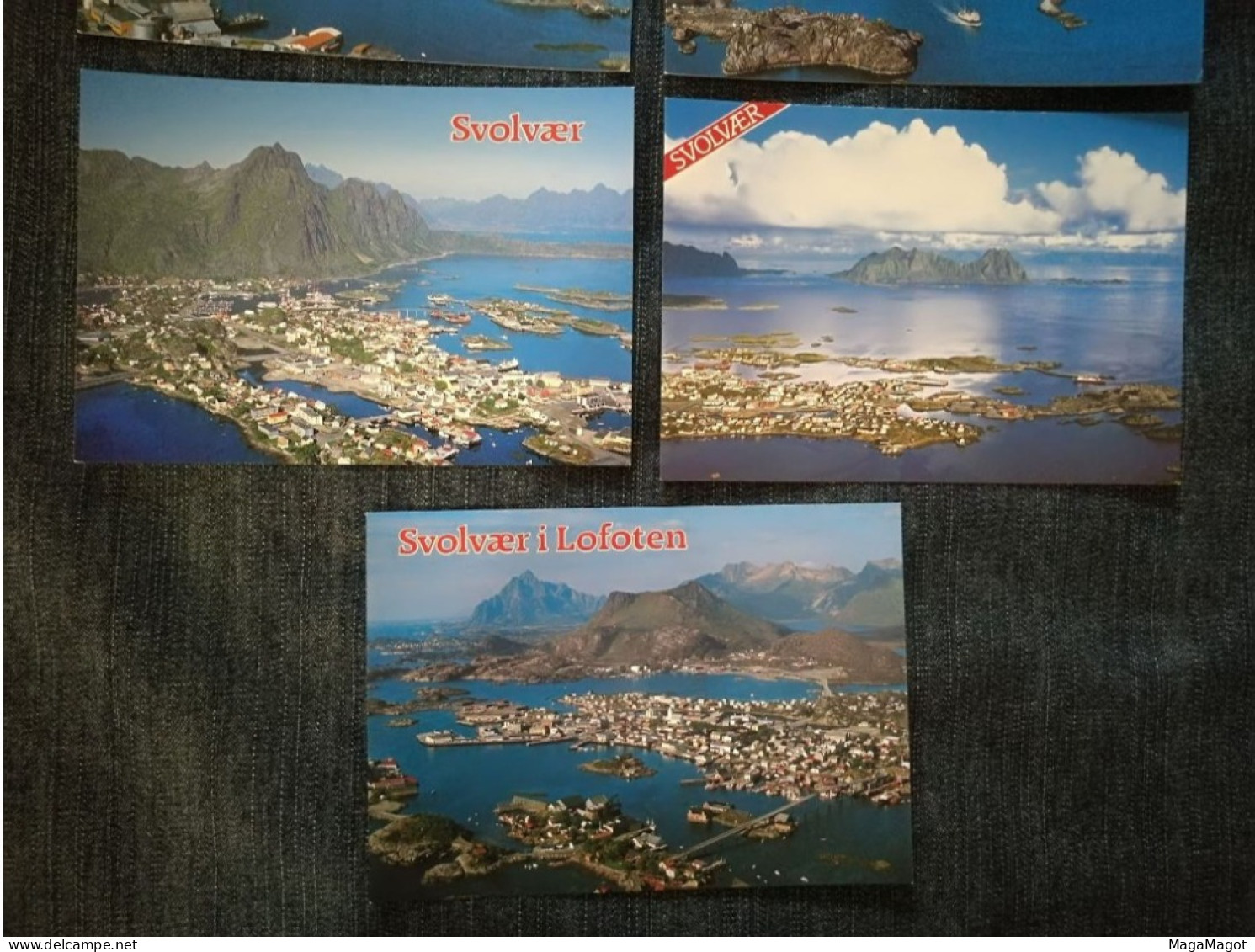 SVOLVAER - Norway - Lot Of 7 Uncirculated Postcards - Lotto 7 Cartoline Non Viaggiate - Norvège