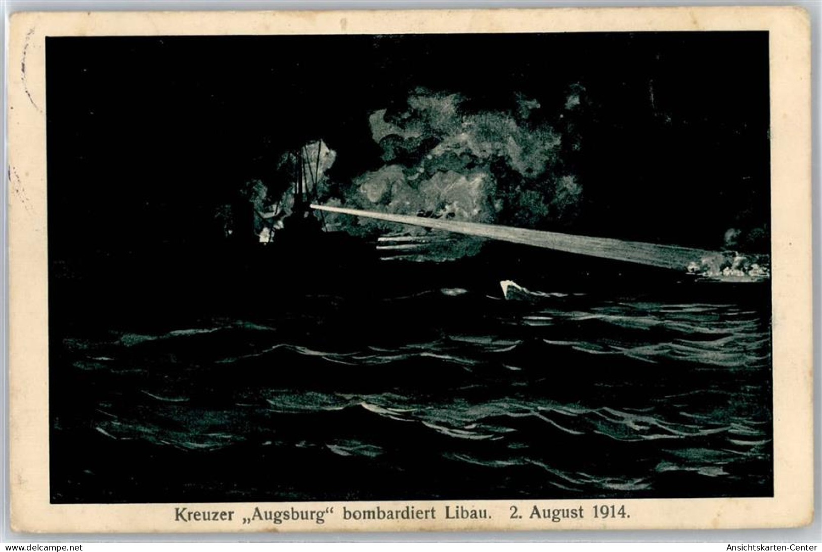 51186506 - Kreuzer Augsburg - Warships
