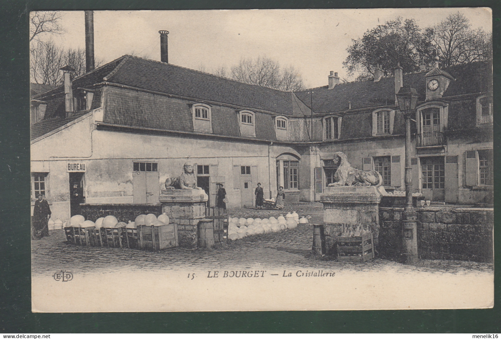 CP - 93 - Le Bourget - La Cristallerie - Le Bourget