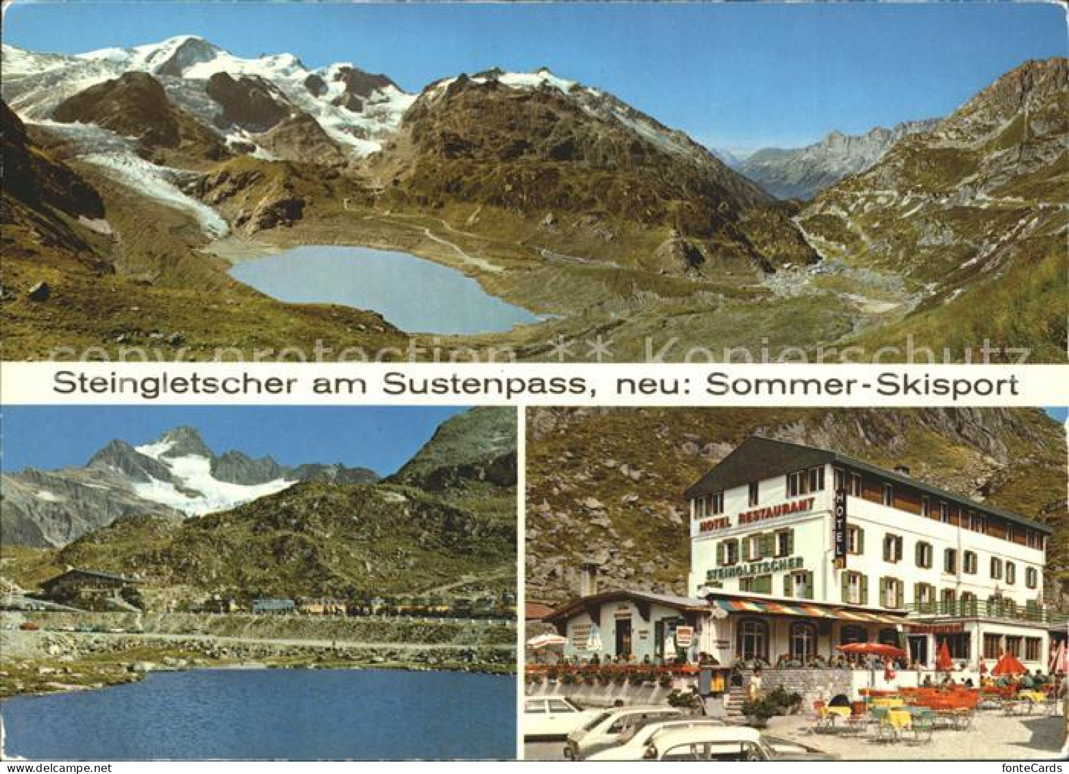 12316760 Sustenpasshoehe Hotel Steingletscher Restaurant Susten Kulm Sustenpassh - Autres & Non Classés