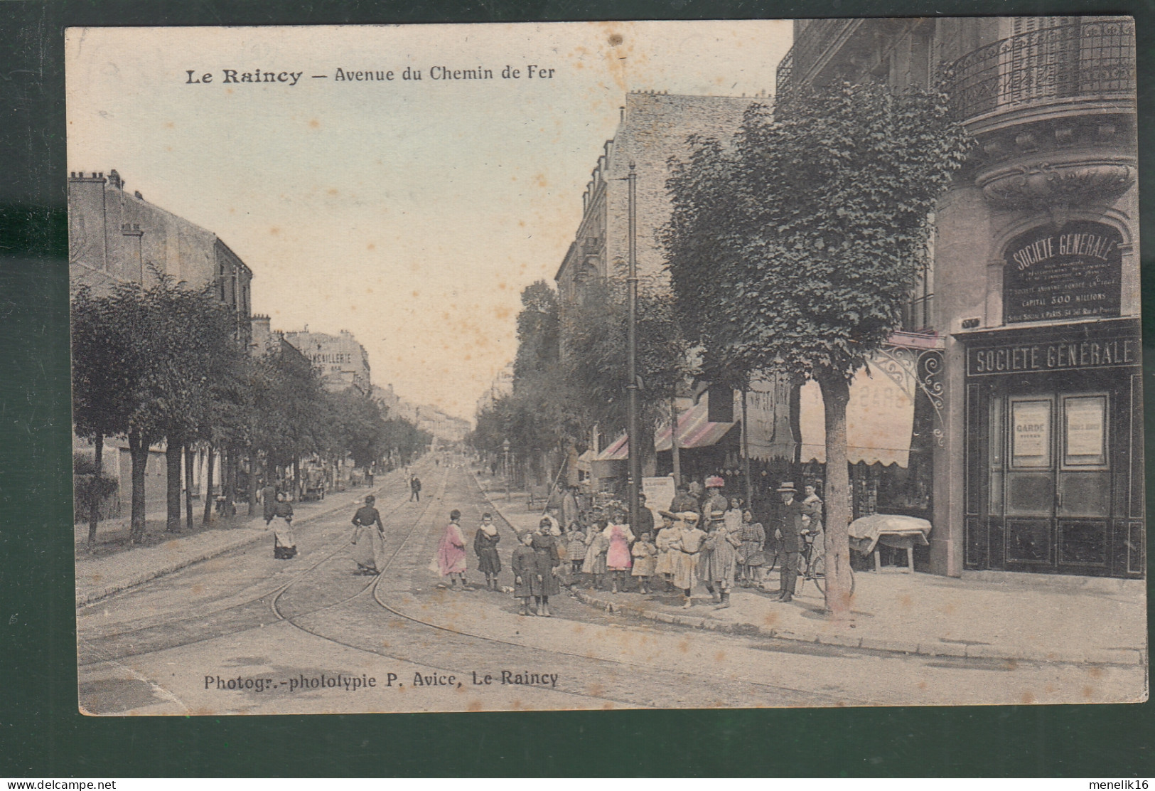 CP - 93 - Le Raincy - Avenue Du Chemin De Fer - Le Bourget