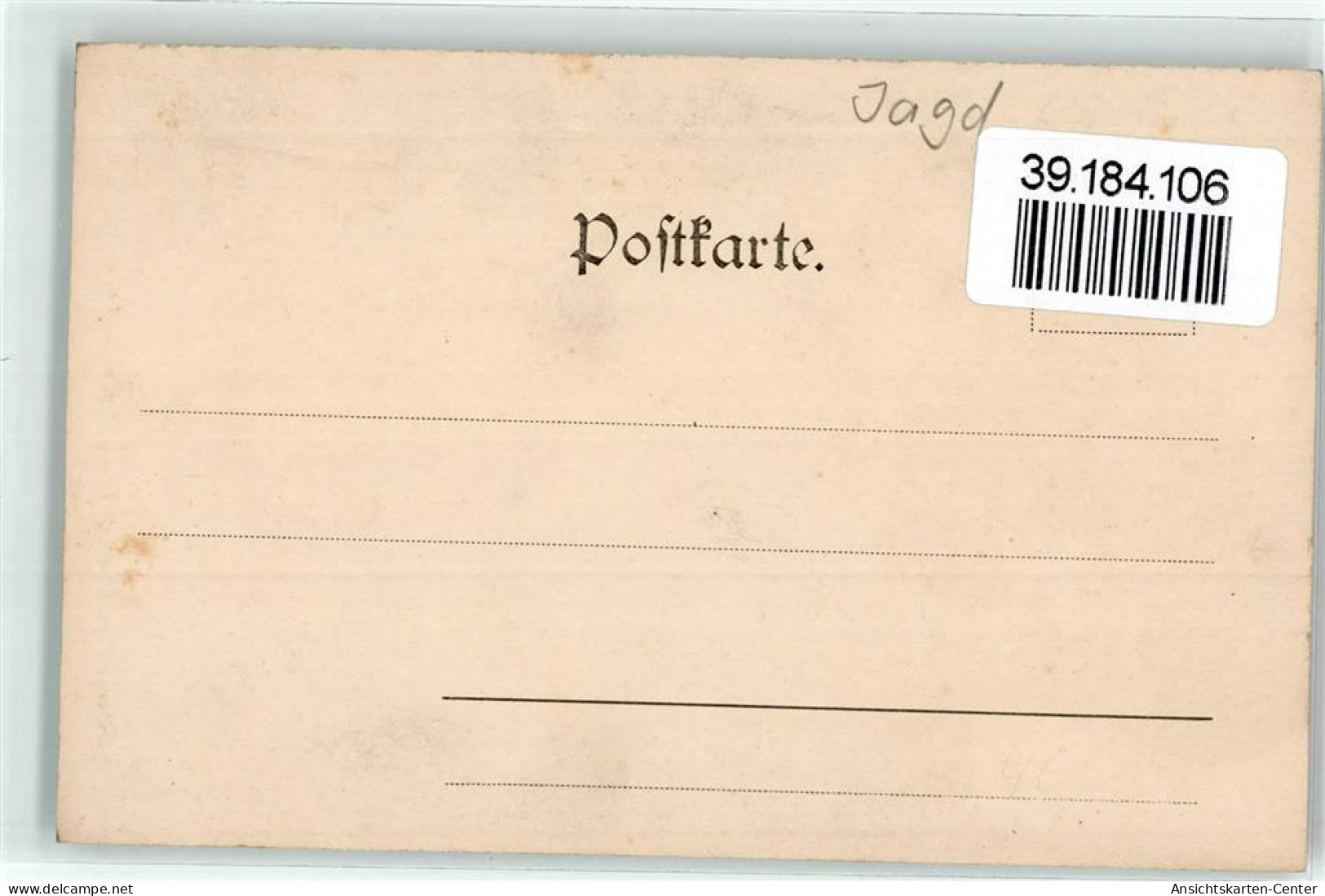 39184106 - Stroefer Jagd-Postkarte Nr. 6  Federwild - Chasse