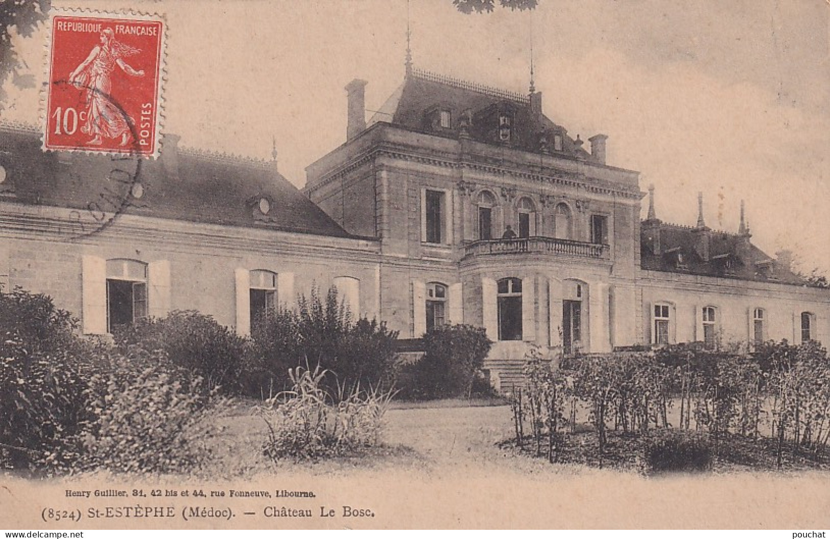 TE Nw29-(33) ST ESTEPHE - CHATEAU LE BOSC - Other & Unclassified