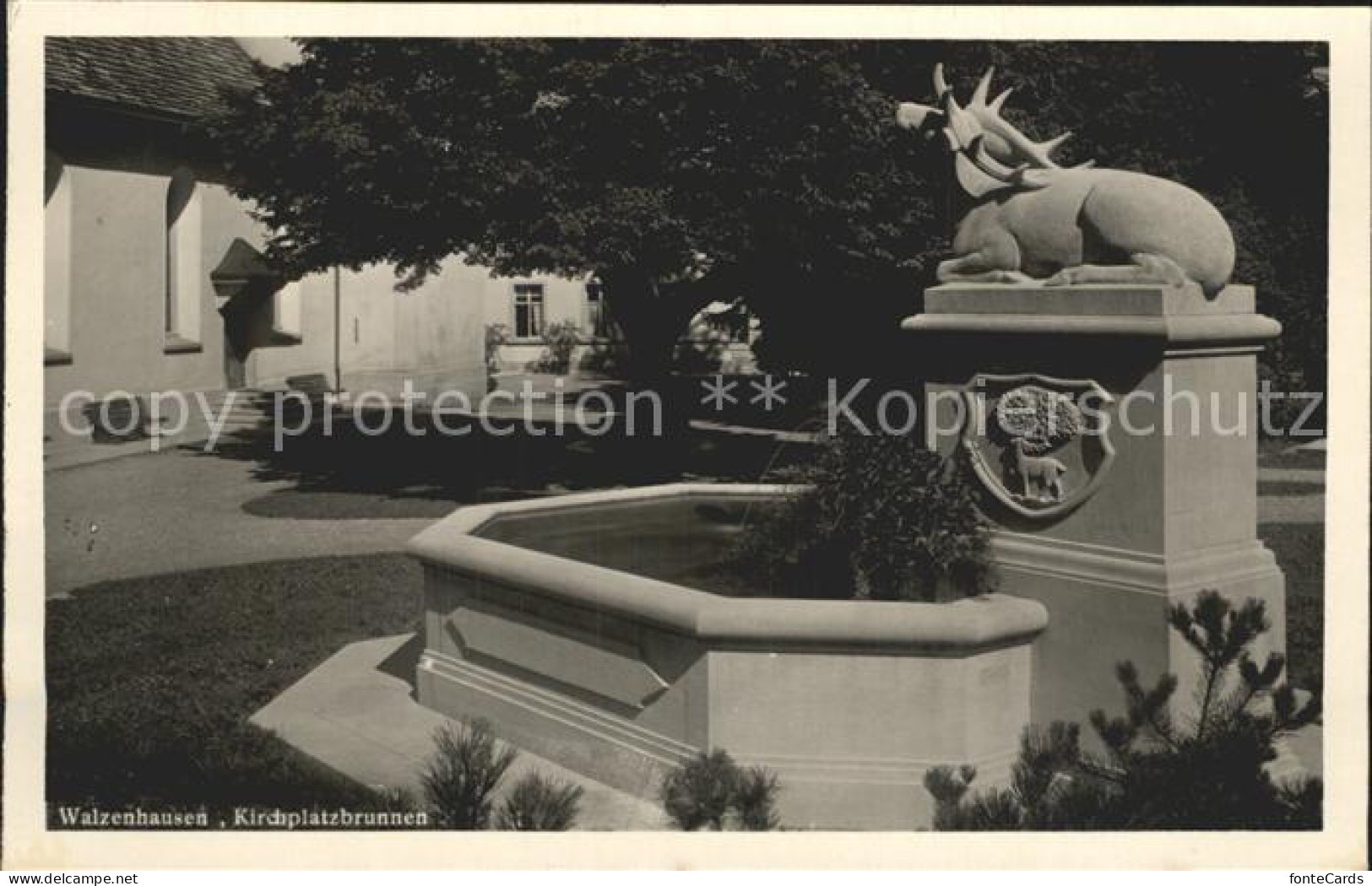 12316172 Walzenhausen AR Kirchplatzbrunnen Walzenhausen - Sonstige & Ohne Zuordnung