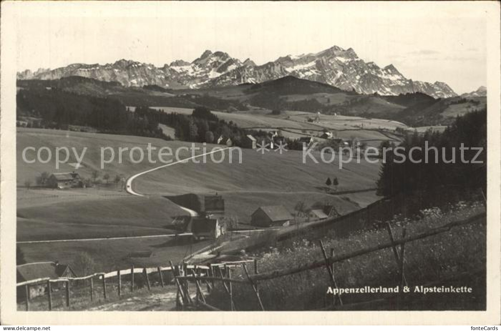 12316160 Appenzell IR Panorama Appenzellerland Und Alpsteinkette Appenzell - Sonstige & Ohne Zuordnung