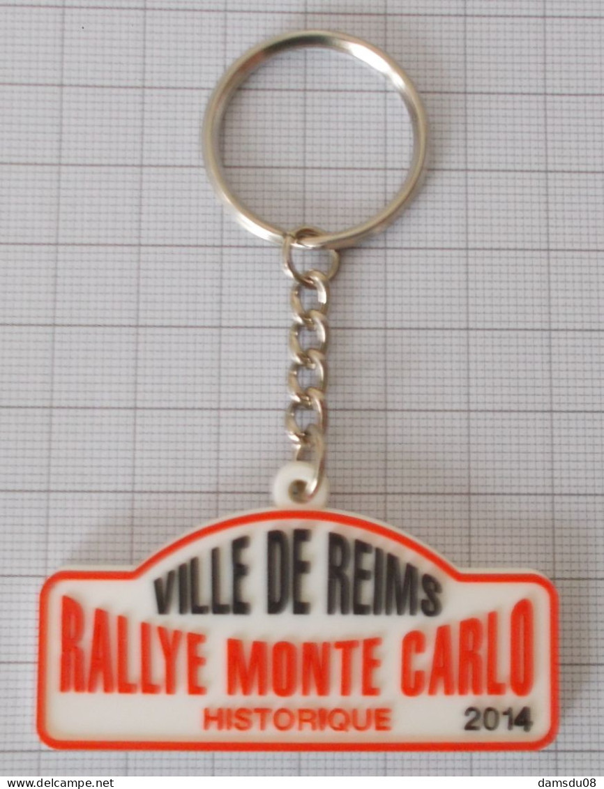 Porte Clefs Rallye Monté Carlo Historique 2014 Reims - Porte-clefs