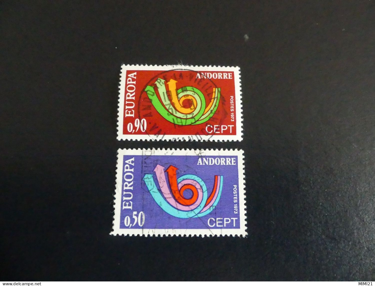 SERIE DE 2 TP OBLI N°226/27 YT "EUROPA" (COTE 15.00 EUROS) - Used Stamps