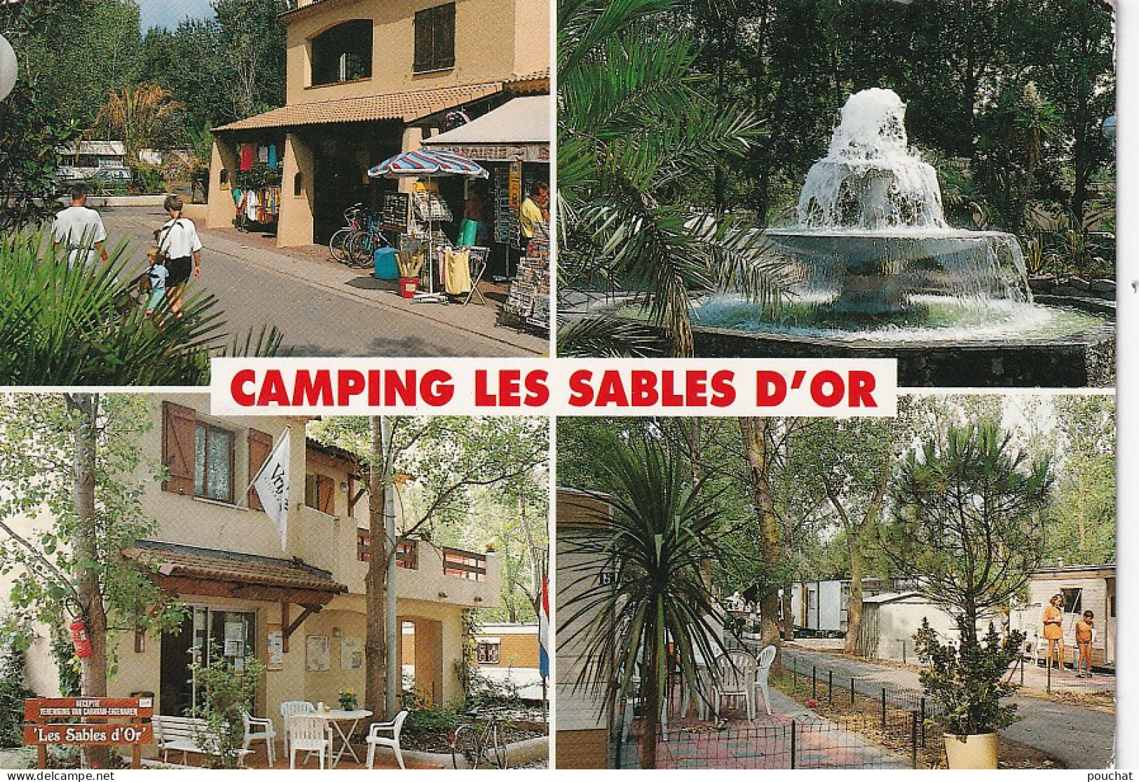 UR Nw27-(34) AGDE - CAMPING LES SABLES D'OR - CARTE MULTIVUES - Agde