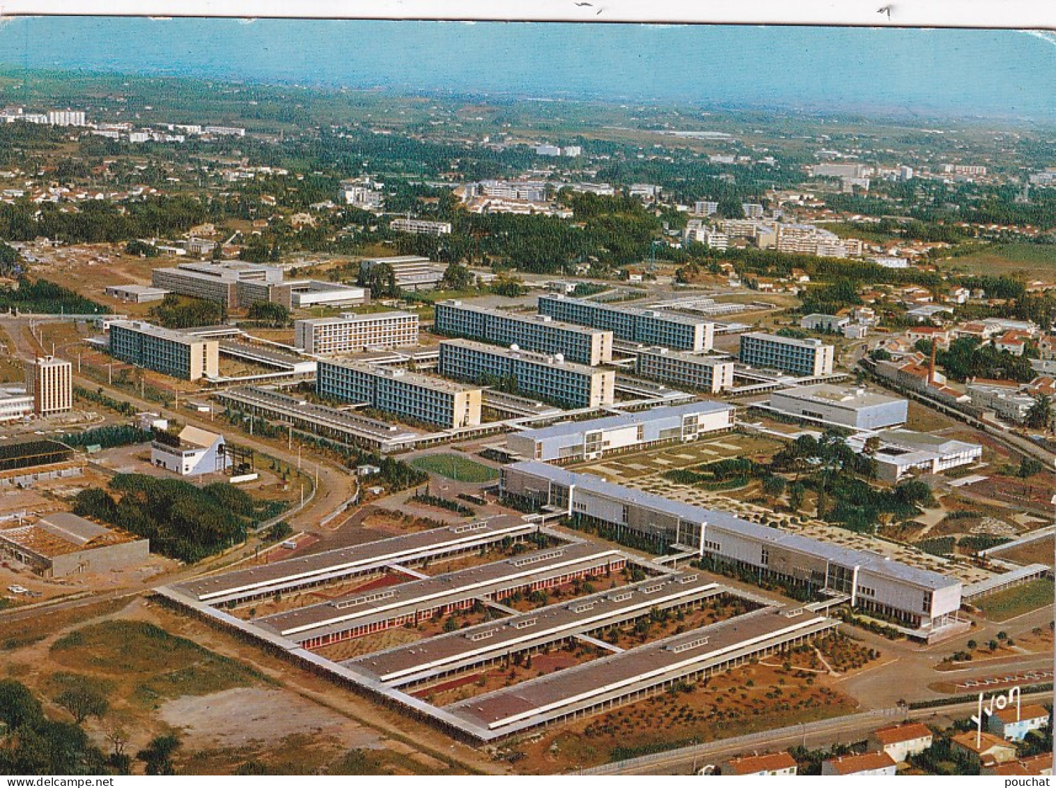 UR Nw27-(34) MONTPELLIER - LA FACULTE DES SCIENCES , LES QUARTIERS DE L'AIGUELONGUE  ET DE LA JUSTICE - VUE AERIENNE - Montpellier