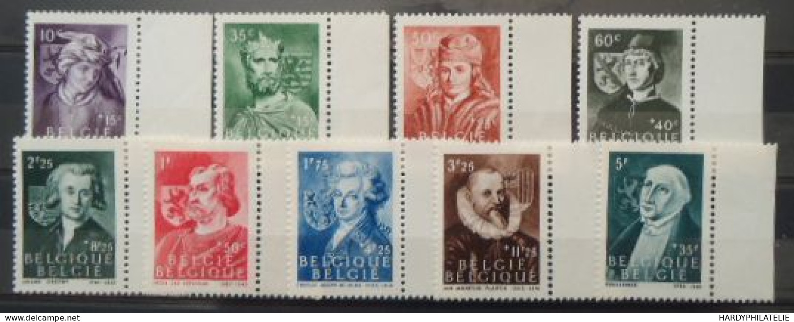 BELGIQUE N°661/669 MNH** - Nuevos