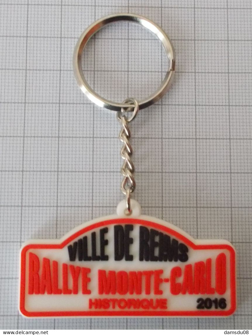 Porte Clefs Rallye Monté Carlo Historique 2016 Reims - Porte-clefs