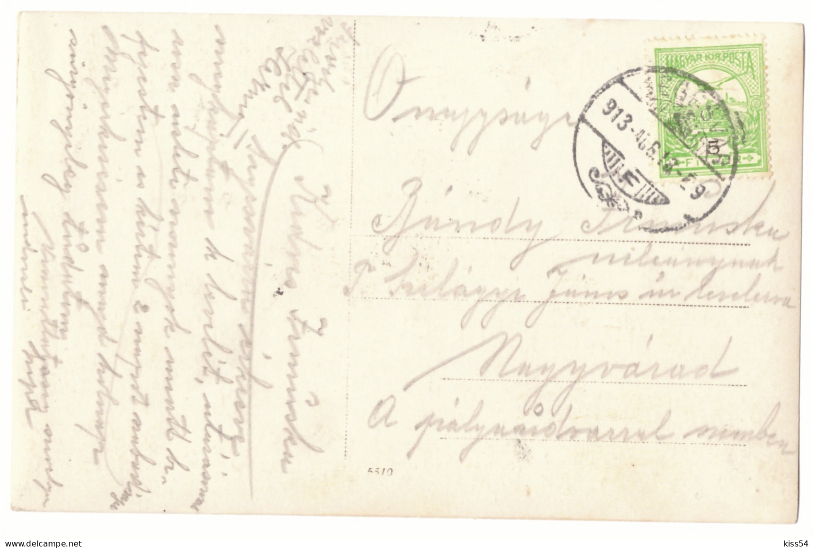 RO 38 - 18226 SIGHISOARA, Mures, Romania - Old Postcard, Real PHOTO - Used - 1913 - Roumanie