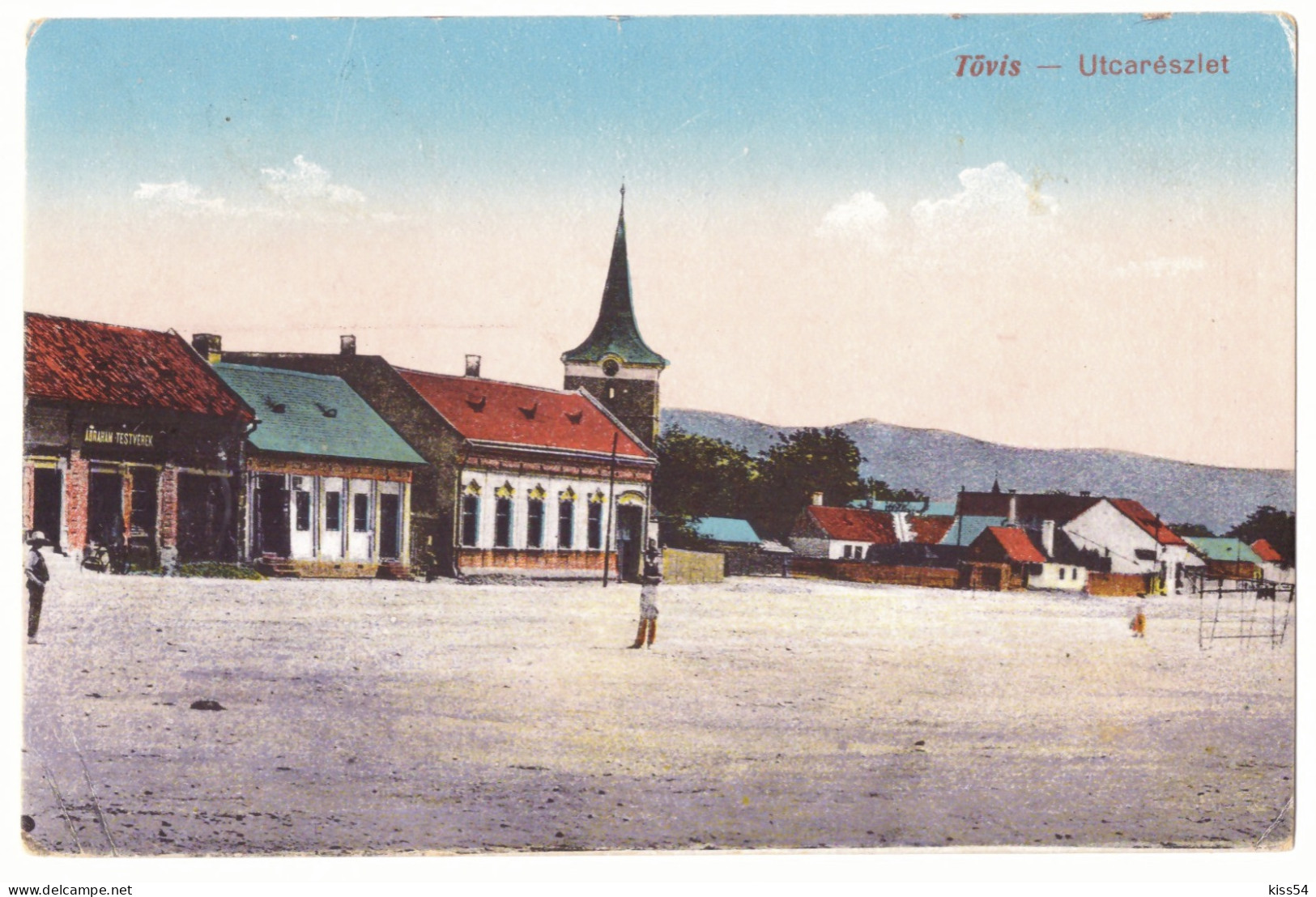 RO 38 - 21134 TEIUS, Alba, Market, Romania - Old Postcard - Used - 1917 - Roemenië