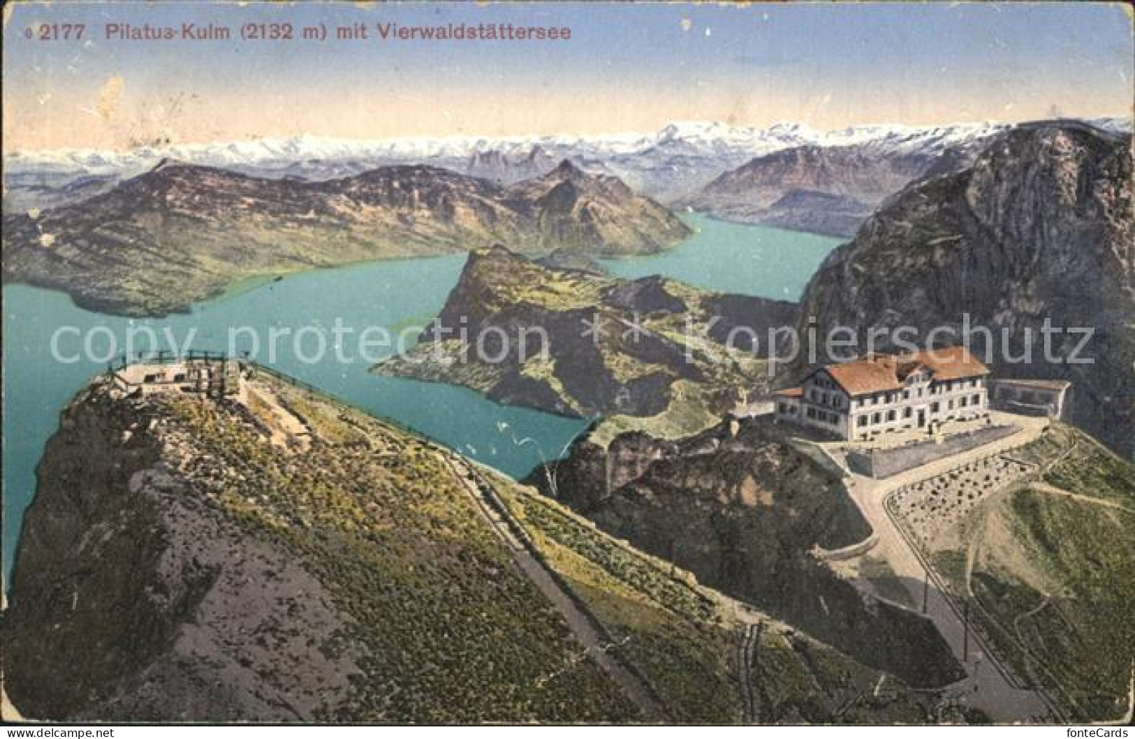 12316082 Pilatus Kulm Berghotel Vierwaldstaettersee Alpenpanorama Pilatus  - Sonstige & Ohne Zuordnung