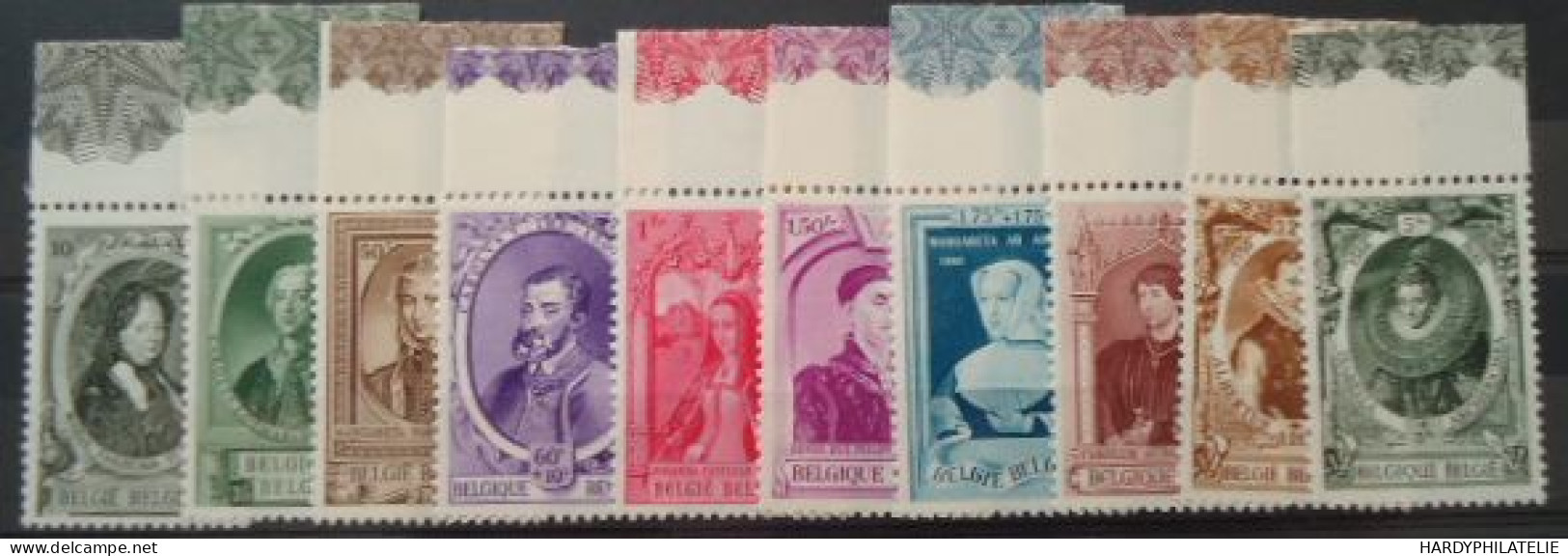 BELGIQUE N°573/582 MNH** - Unused Stamps