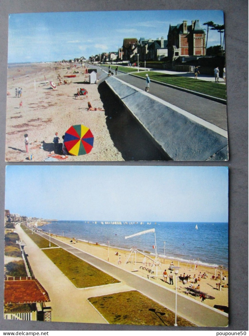 CP 14 Calvados HERMANVILLE Sur MER   - Lot De 2 Cartes Postales - Other & Unclassified