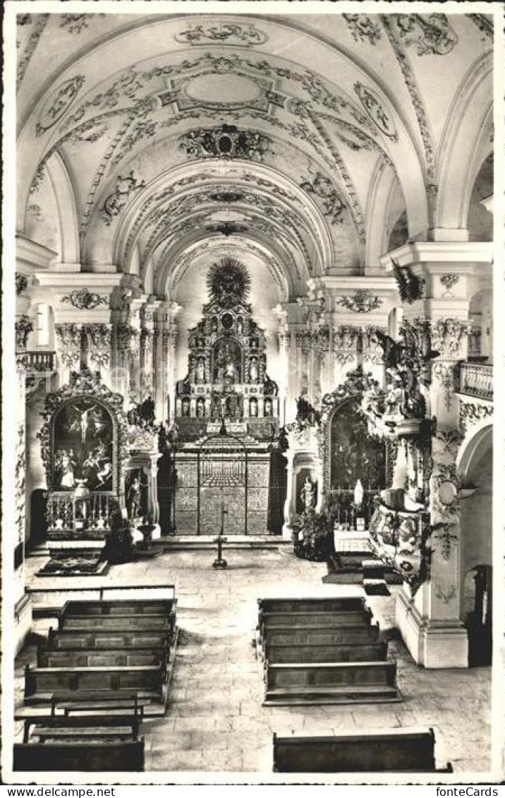 12316021 St Urban Willisau Innenansicht Der Ehem Klosterkirche St Urban - Sonstige & Ohne Zuordnung