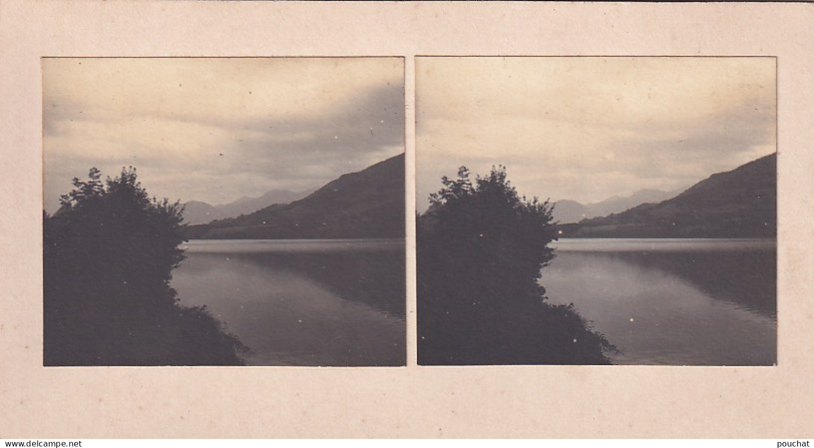 UR Nw33-(38) LAC DE LAFFREY - CARTE STEREO - Places