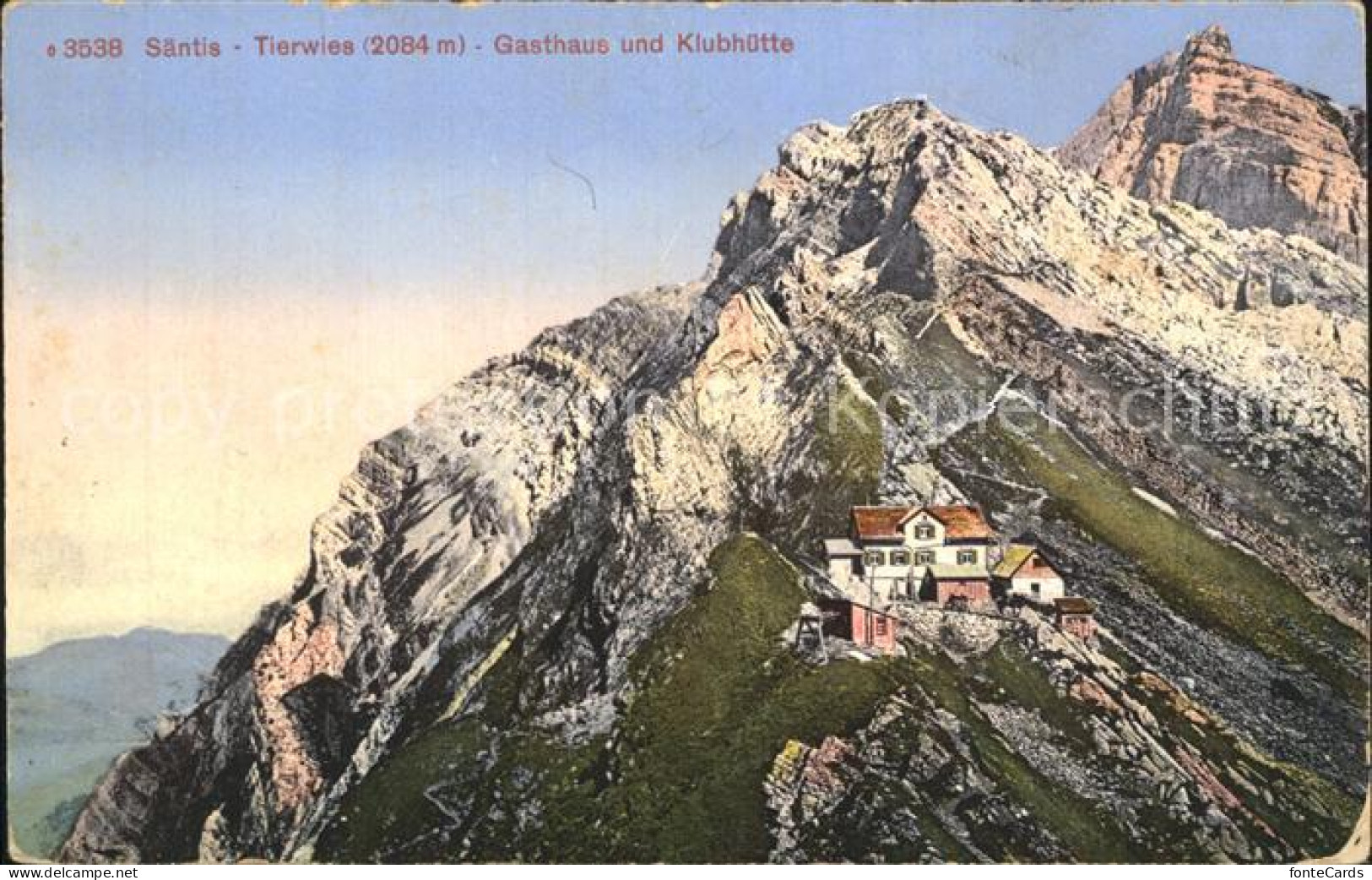 12315950 Saentis AR Tierwies Gasthaus Klubhuette Appenzeller Alpen Saentis AR - Sonstige & Ohne Zuordnung