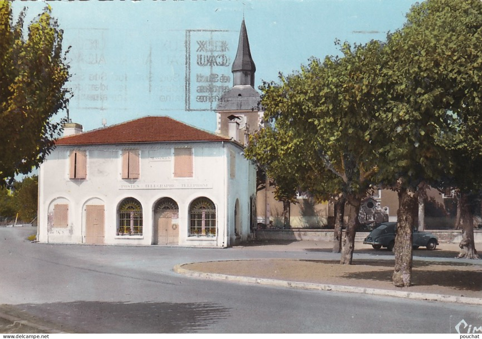 UR Nw35-(40) MESSANGES - L'EGLISE ET LA POSTE - Other & Unclassified