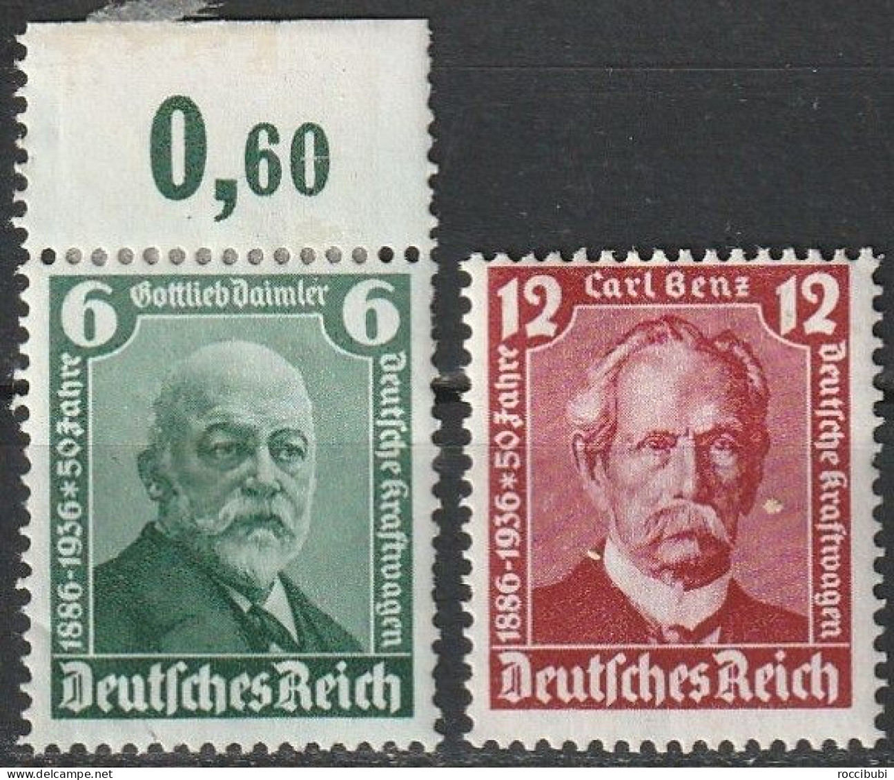 1936 // 604/605 * - Unused Stamps