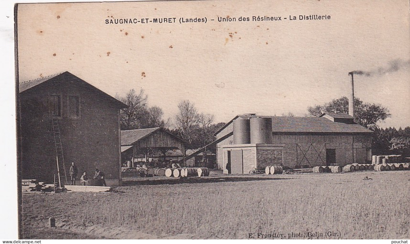 UR Nw36-(40) SAUGNAC ET MURET - UNION DES RESINEUX - LA DISTILLERIE - ANIMATION - Andere & Zonder Classificatie