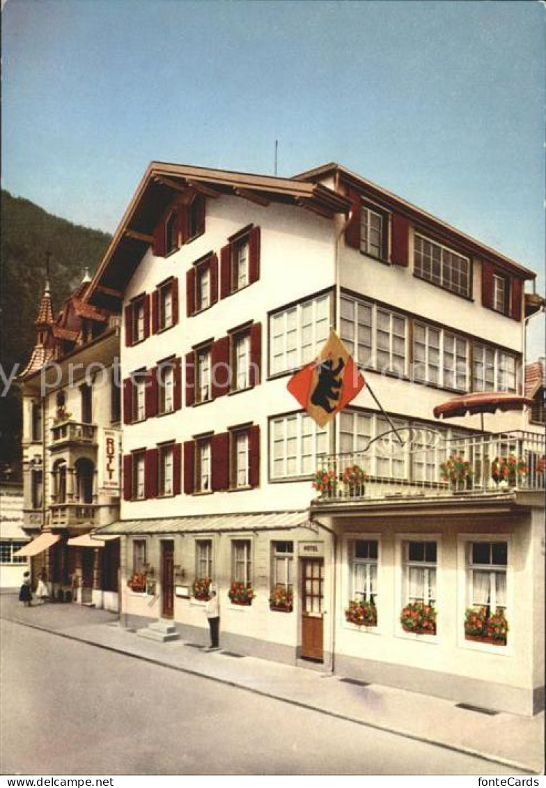 12314482 Interlaken BE Hotel Restaurant Tee-Room Ruetli Interlaken - Autres & Non Classés