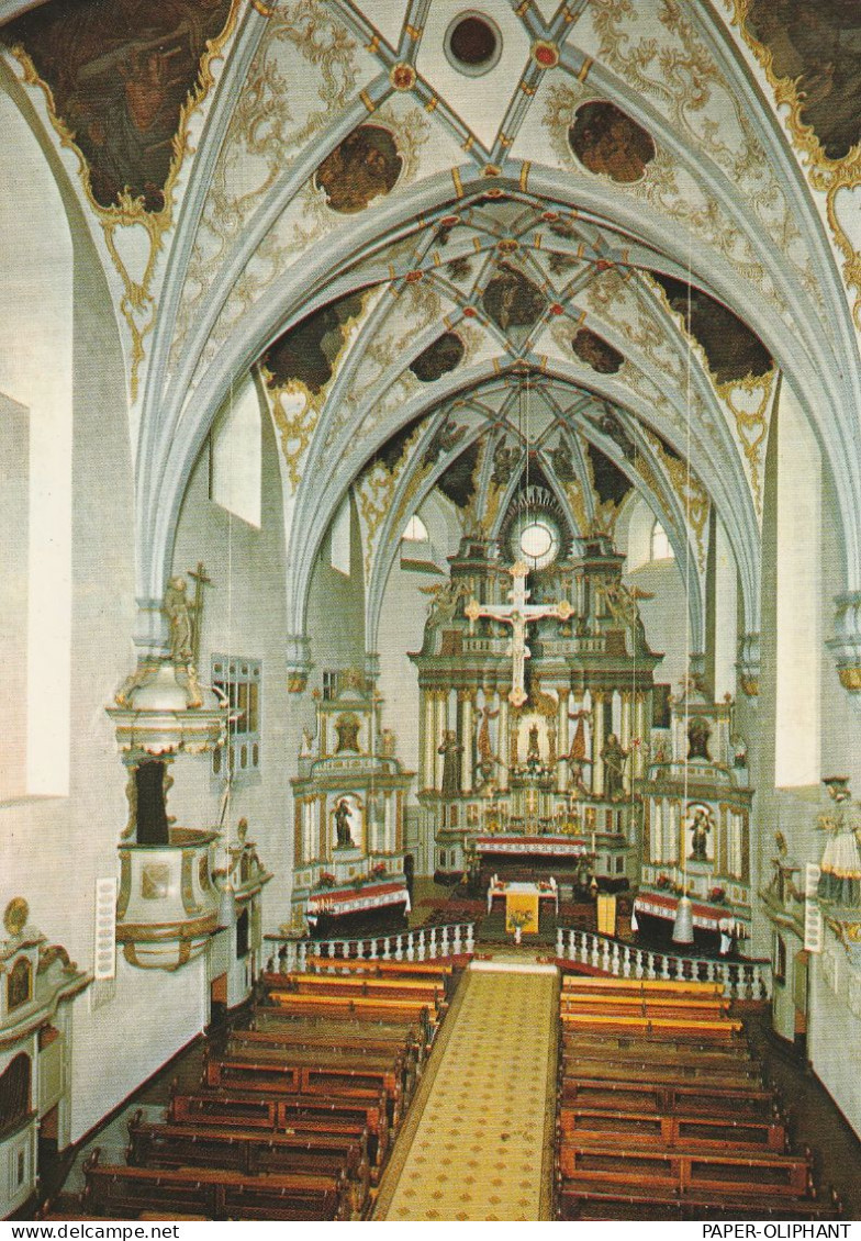 6220 RÜDESHEIM - SPABRÜCKEN, Wallfahrtskirche, Innenansicht - Rüdesheim A. Rh.