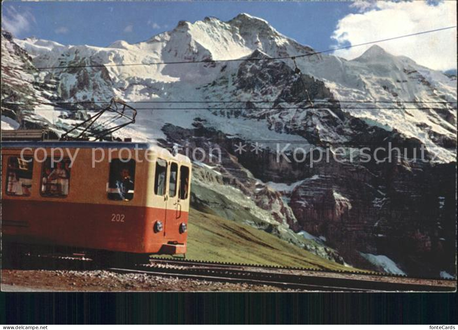 12313761 Jungfraubahn Kleine Scheidegg Jungfrau Jungfraubahn - Autres & Non Classés