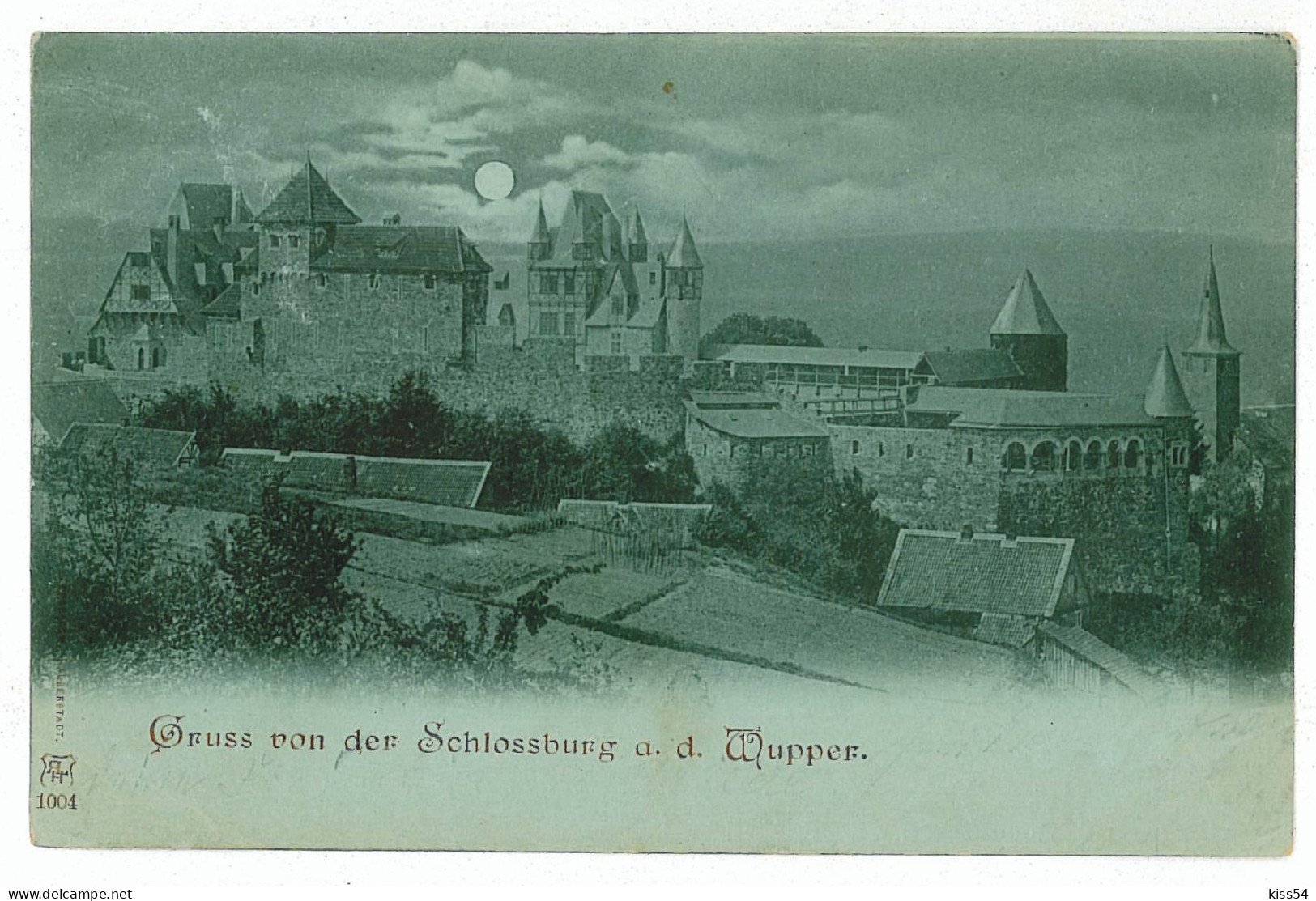 GER 07 - 5788 SCHLOSSBURG, Germany, Litho - Old Postcard - Used - 1899 - Solingen