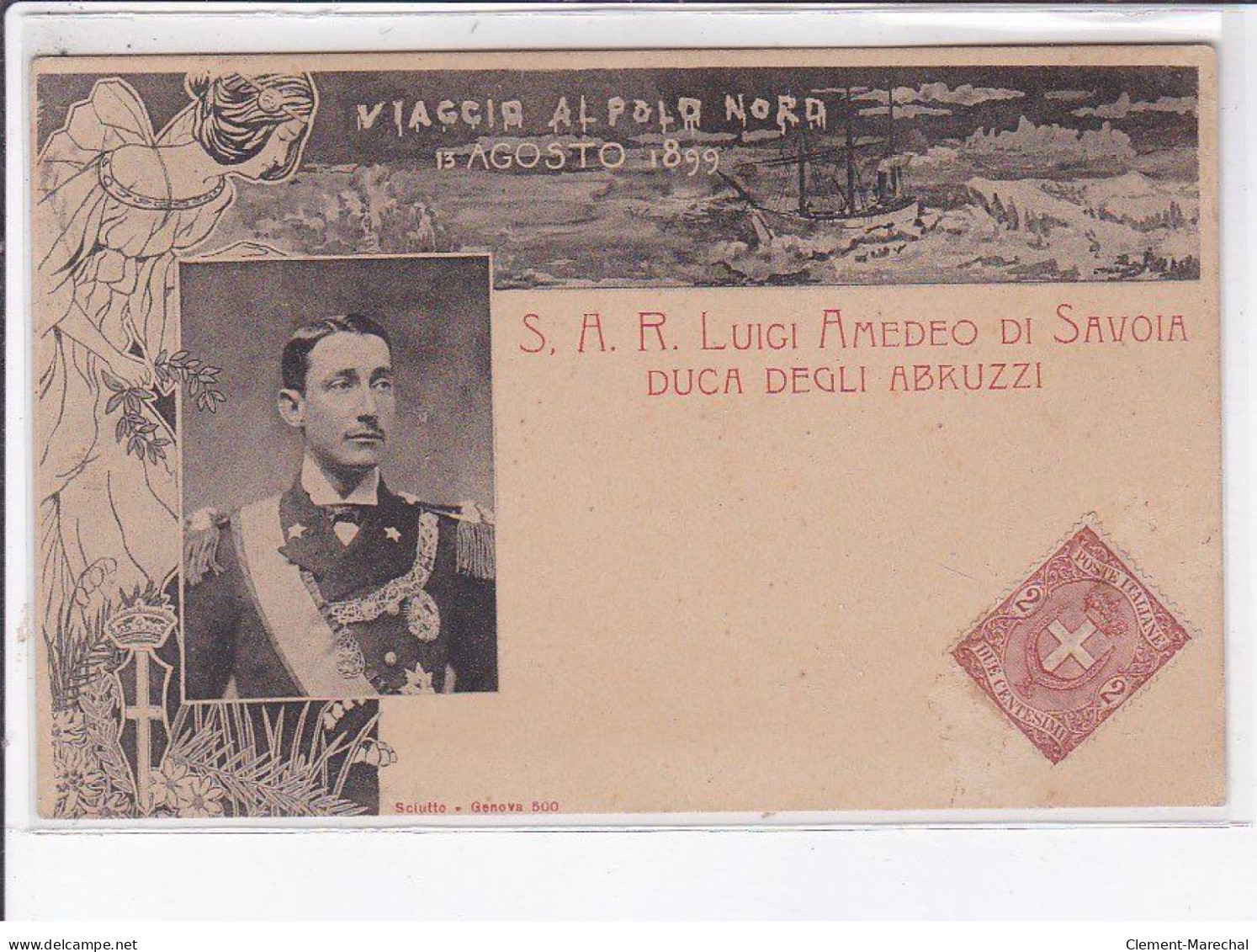 POLAIRE: Viaggio Alpolo Nord 1899 S.A.R. Luigi Amedeo Di Savoia Duca Delgi Abruzzi - Très Bon état - Other & Unclassified