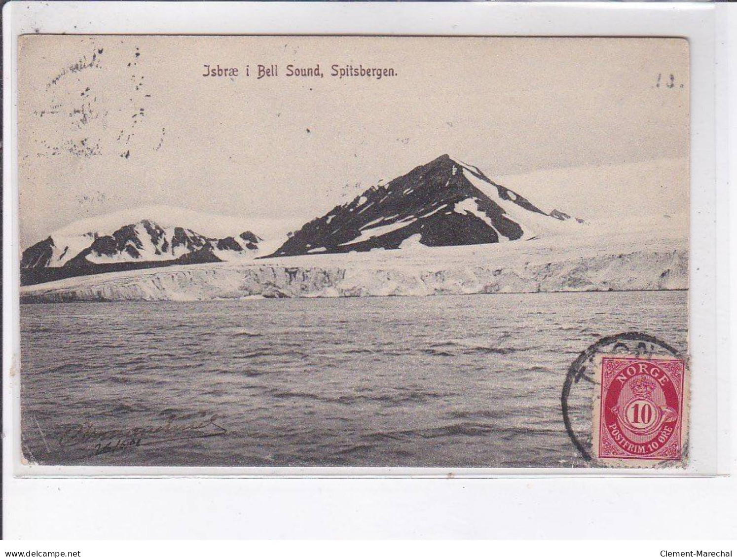 POLAIRE: Jsbrae I Bell Sound, Spitsbergen, Vignette - Très Bon état - Other & Unclassified