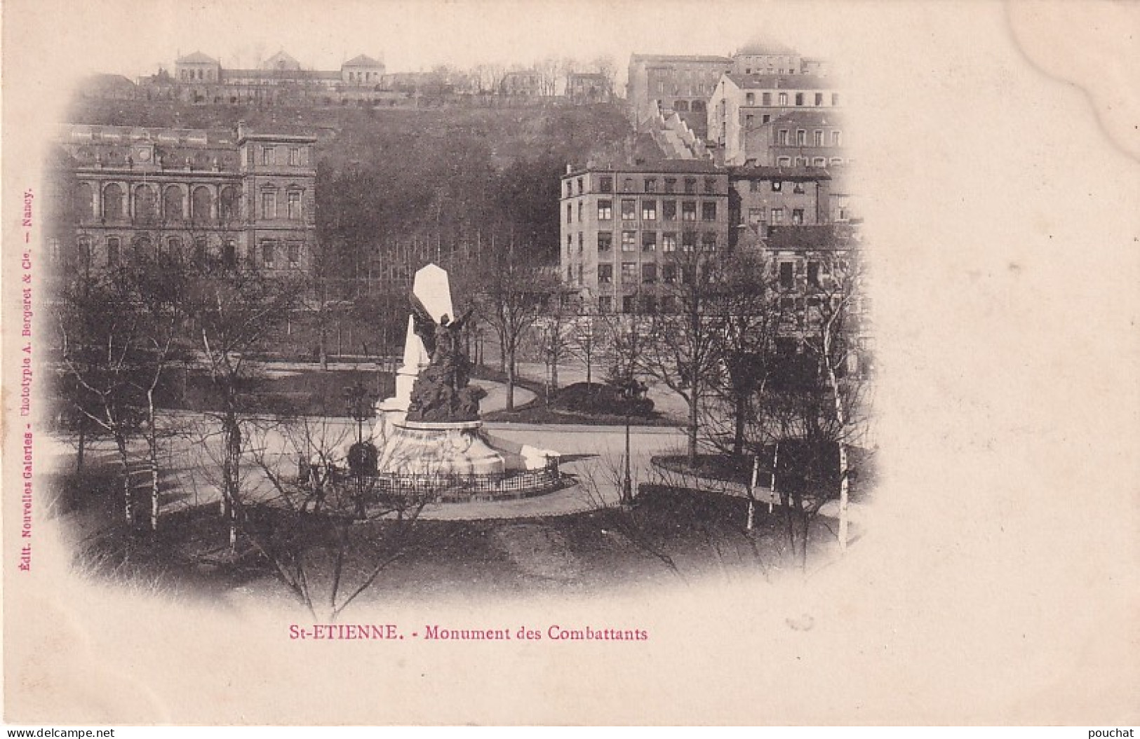 UR Nw38-(42) ST ETIENNE - MONUMENT DES COMBATTANTS - VUE GENERALE - Saint Etienne