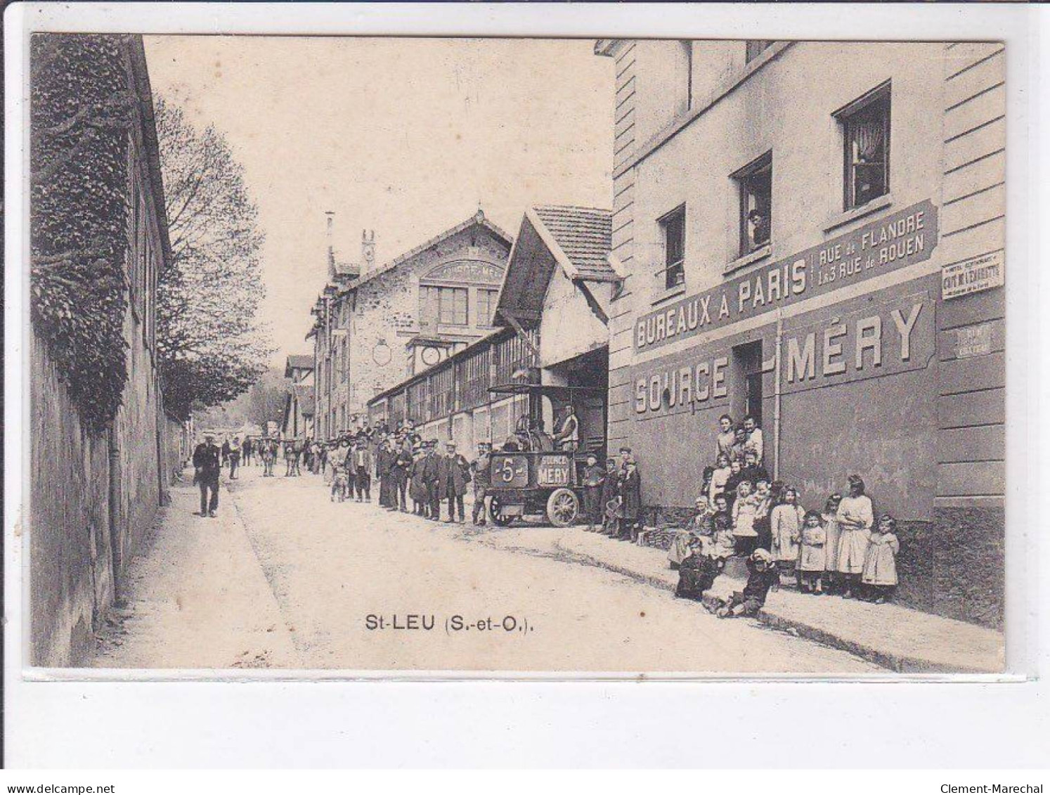 SAINT-LEU: Source Méry, Bureau à Paris, Bureau De Commande - Très Bon état - Saint Leu La Foret