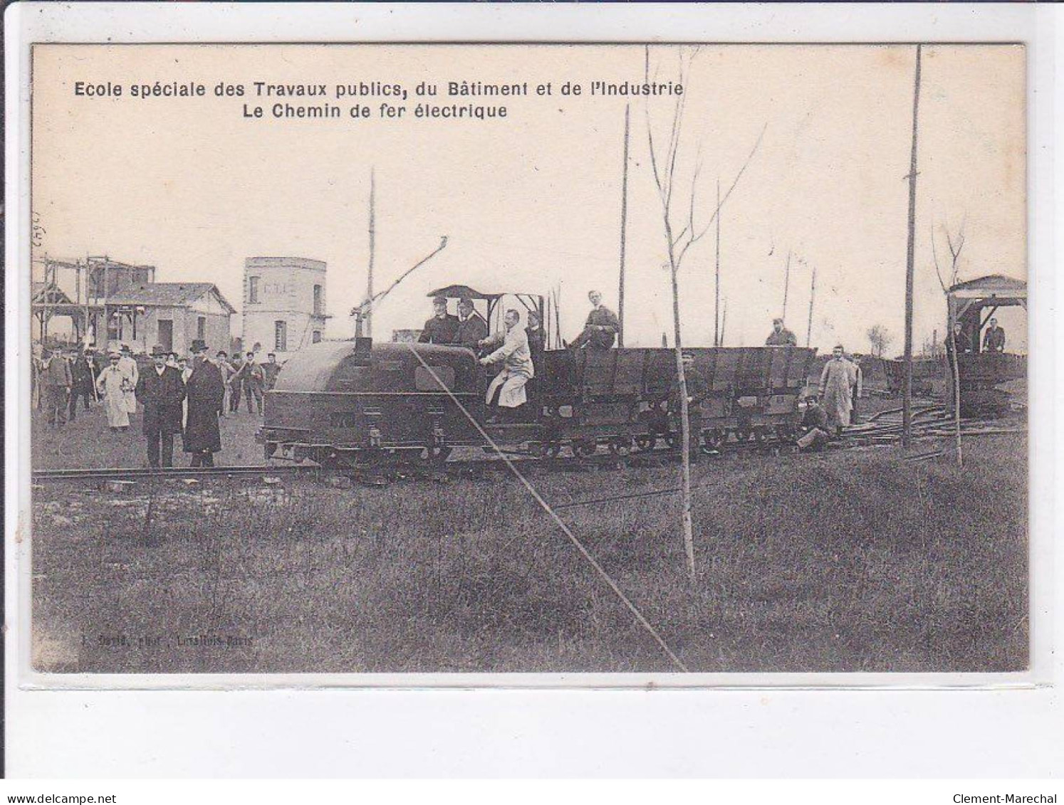 ARCUEIL-CACHAN: Chemin De Fer, école Spécial Des Travaux Publics Du Bâtiment Et De L'industrie - Très Bon état - Arcueil