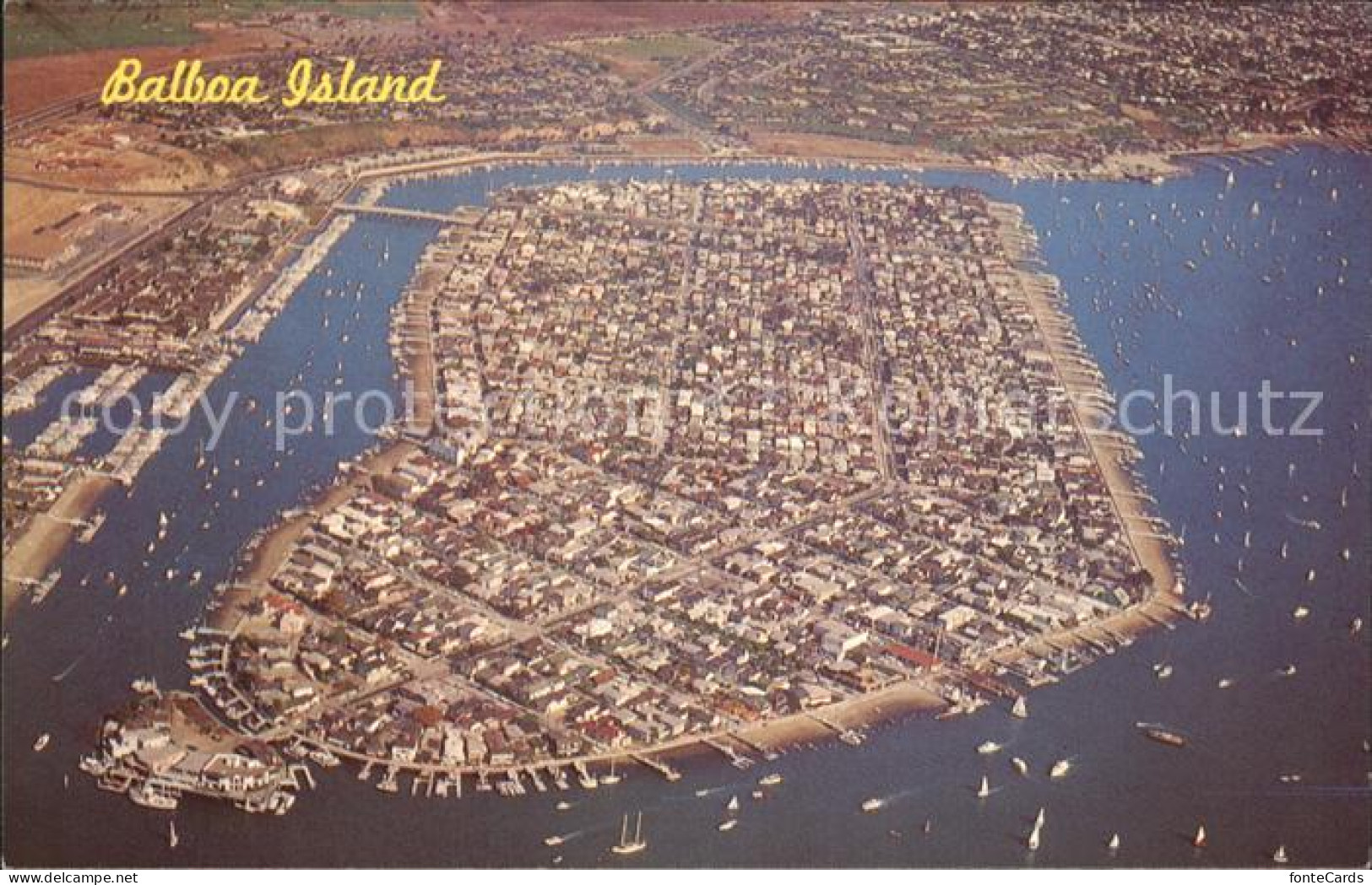 12313200 Balboa Island Fliegeraufnahme - Other & Unclassified