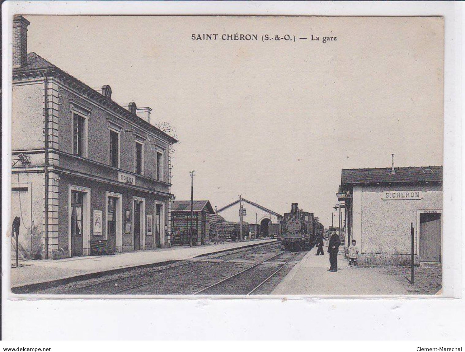SAINT-CHERON: La Gare - Très Bon état - Saint Cheron