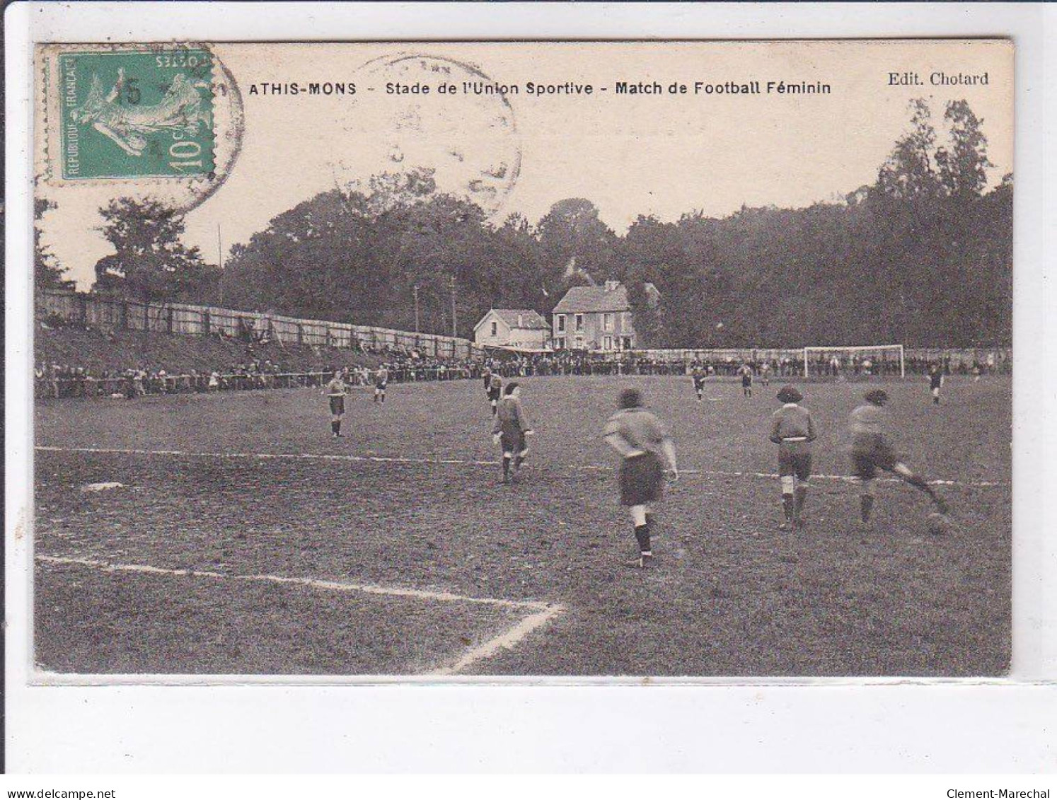 ATHIS-MONS: Stade De L'union Sportive, Match De Football Féminin - Très Bon état - Athis Mons