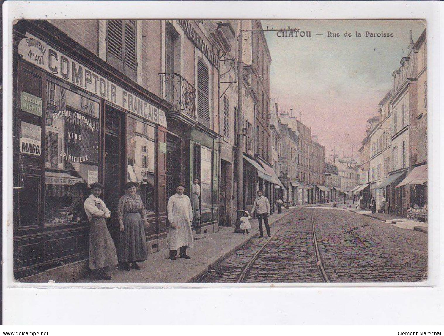 CHATOU: Rue De La Paroisse - état - Chatou