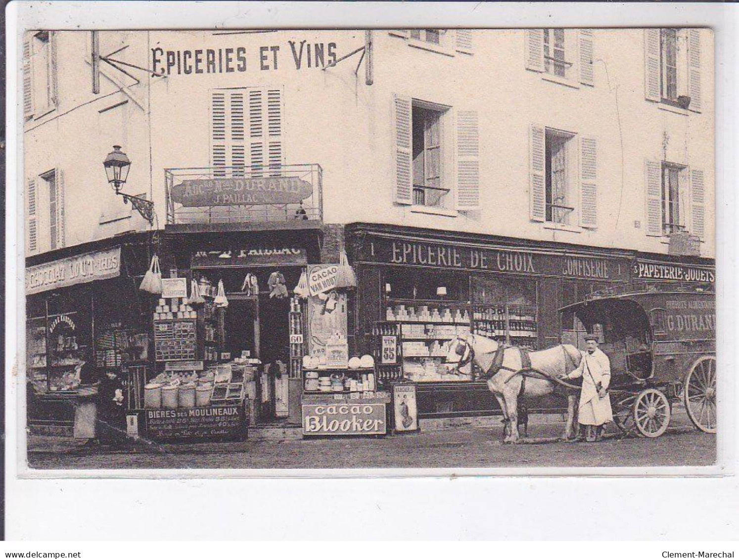 CHATOU: Ancienne Maison Durand, épiceries Et Vins - état - Chatou