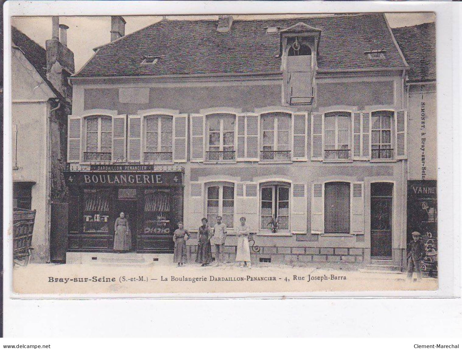 BRAY-sur-SEINE: La Boulangerie Dardaillon-penancier - état - Otros & Sin Clasificación