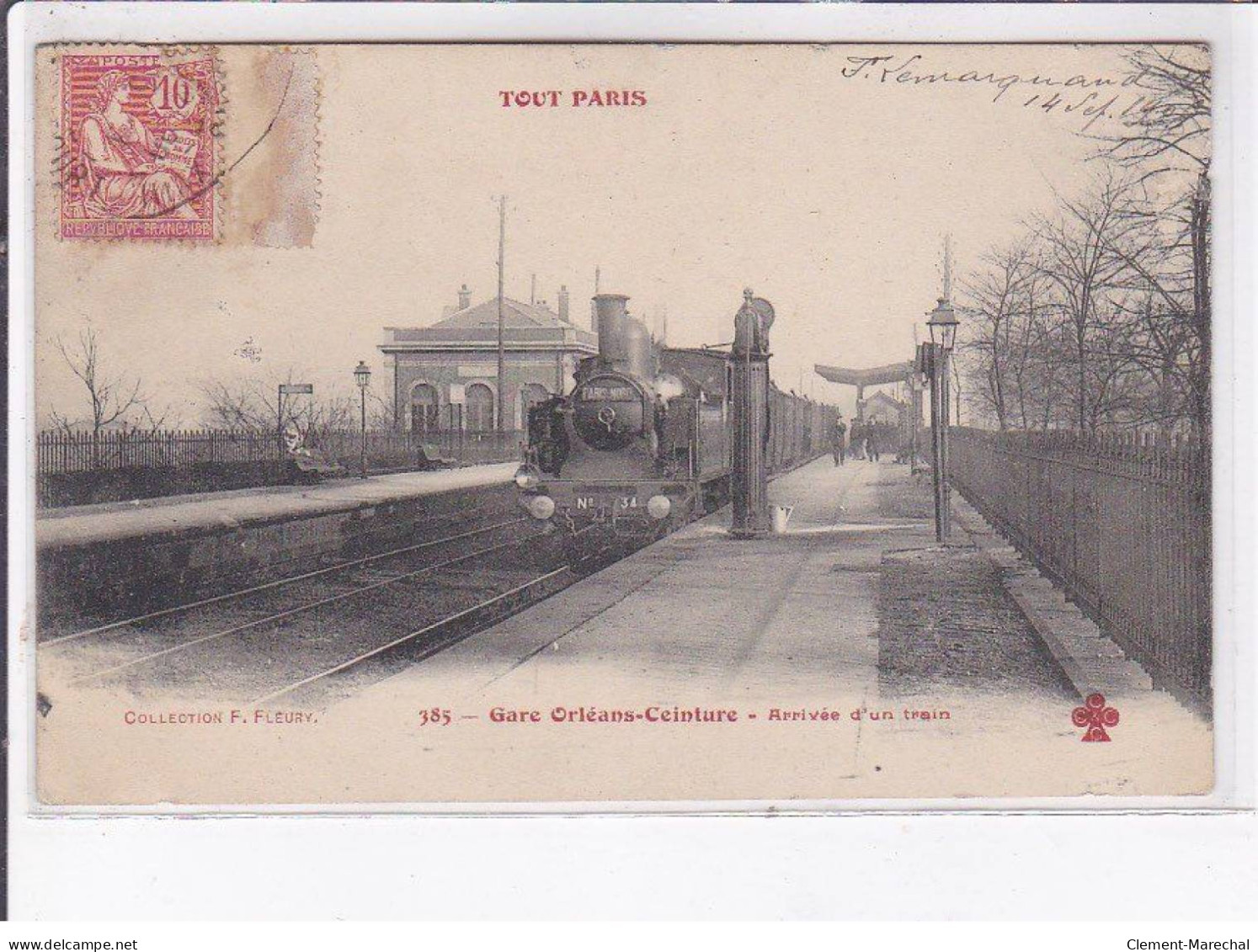 PARIS: 75012, Gare Orléans-ceinture, Arrivée D'un Train - Très Bon état - Sonstige Sehenswürdigkeiten
