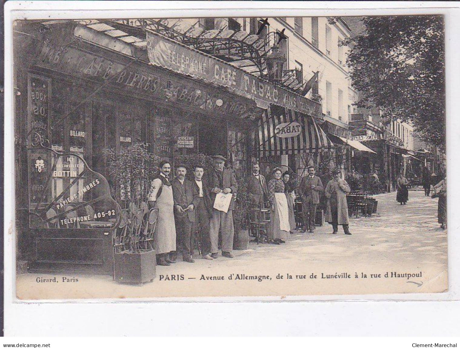 PARIS: Avenue D'allemagne, De La Rue De Lunéville à La Rue D'hautpoul - état - Sonstige Sehenswürdigkeiten