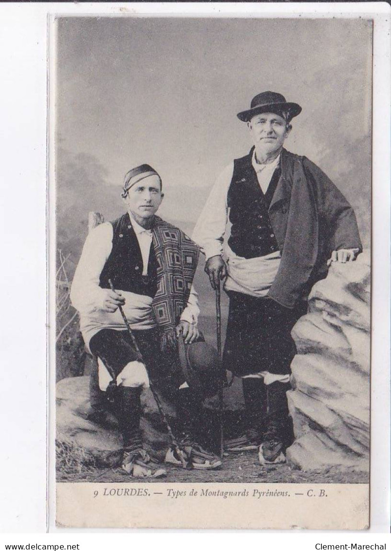 LOURDES: Types De Montagnards Pyrénéens - Très Bon état - Lourdes