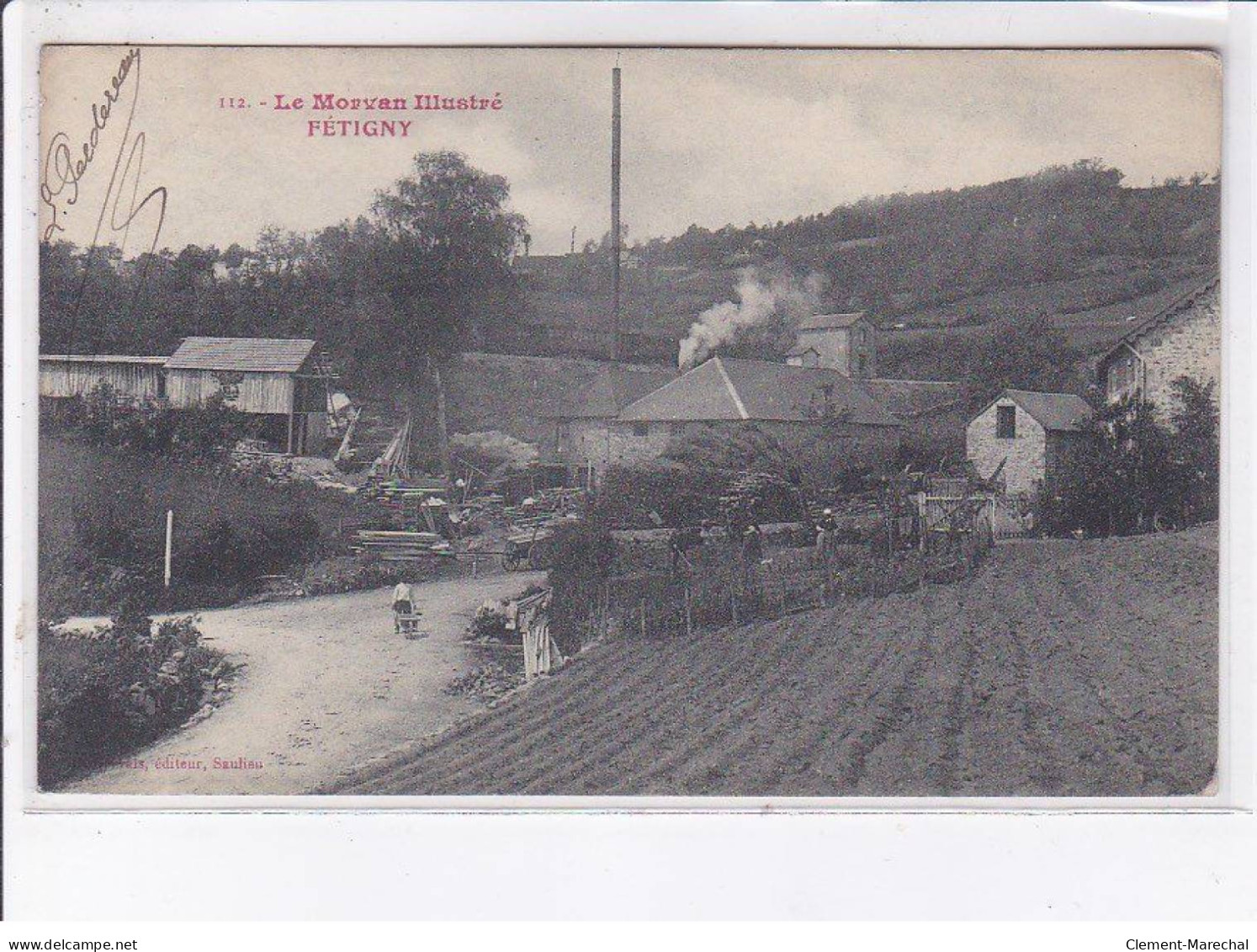 FETIGNY: Vue Du Village - Très Bon état - Sonstige & Ohne Zuordnung