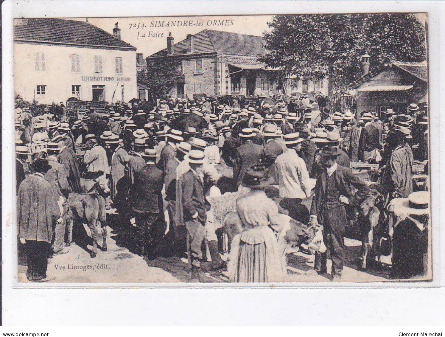 SIMANDRE-les-ORMES: La Foire - Très Bon état - Autres & Non Classés