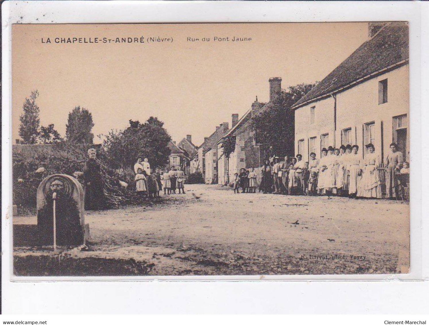 LA CHAPELLE-SAINT-ANDRE: Rue Du Pont Jaune - Très Bon état - Sonstige & Ohne Zuordnung