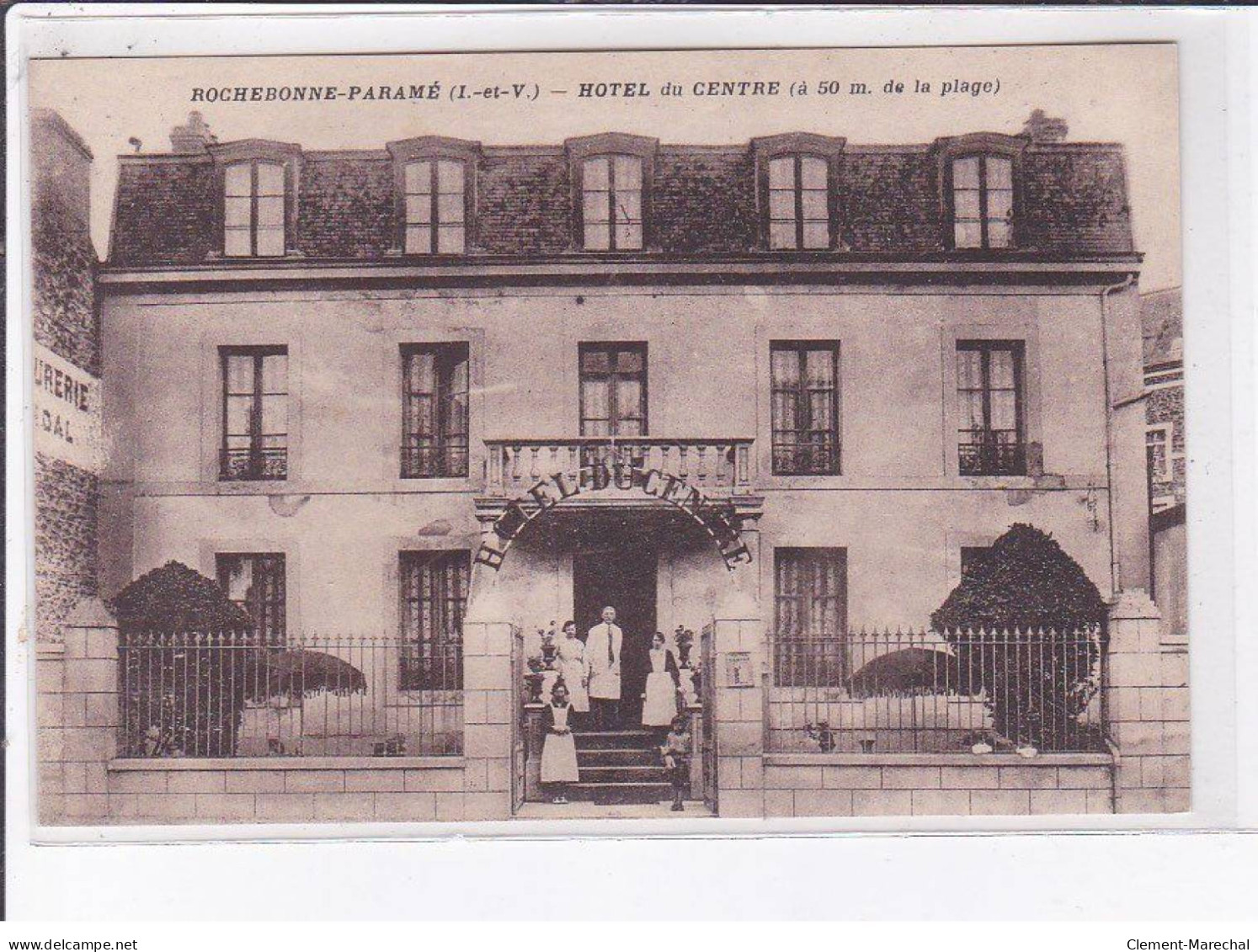 ROCHEFORT-PARAME: Hôtel Du Centre - Très Bon état - Sonstige & Ohne Zuordnung