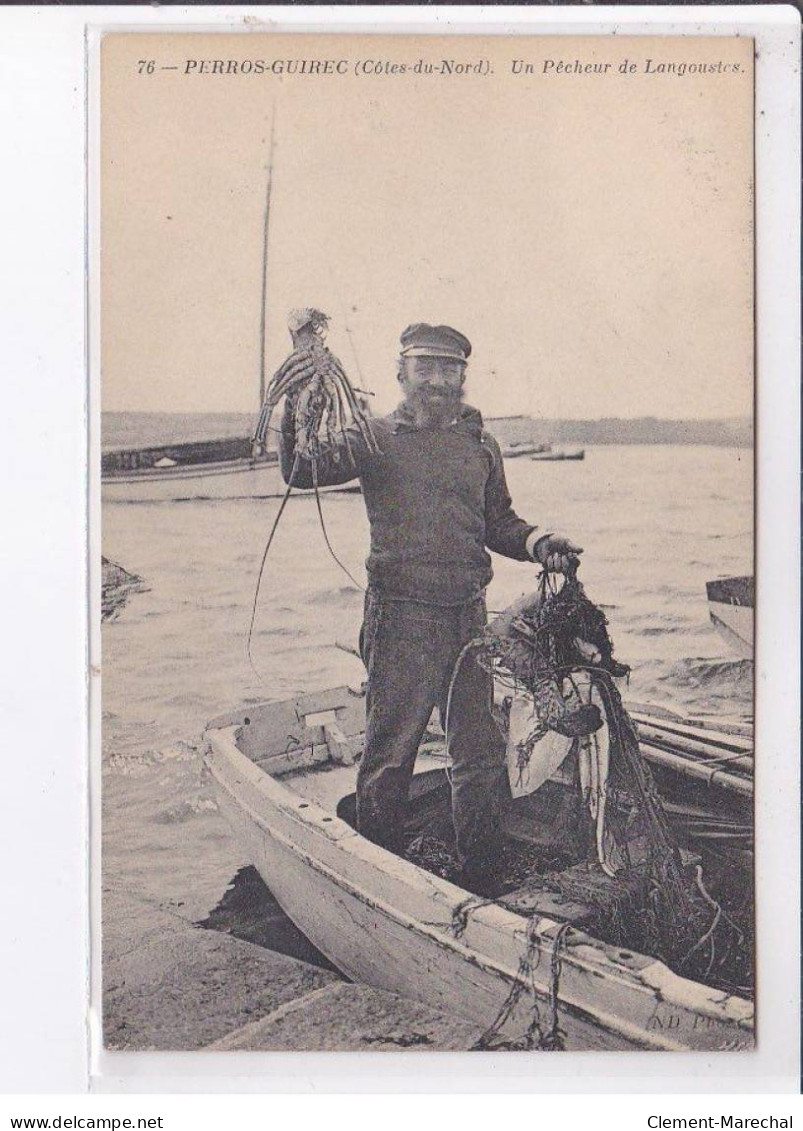 PERROS-GUIREC: Un Pêcheur De Langoustes - Très Bon état - Perros-Guirec