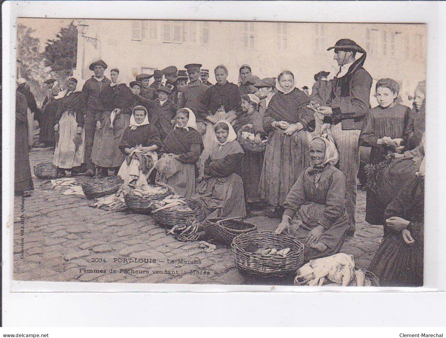 PORT-LOUIS: Le Marché, Femmes De Pêcheurs Vendant La Marée - Très Bon état - Port Louis